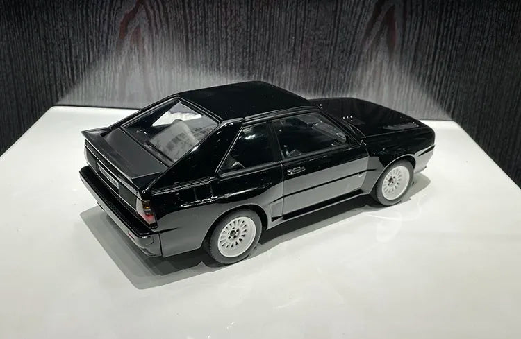 [Norev] 1:18 Audi 1985 Sport Quattro Black Model Car Resin
