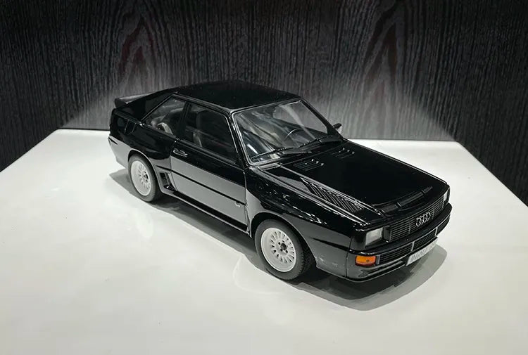 [Norev] 1:18 Audi 1985 Sport Quattro Black Model Car Resin