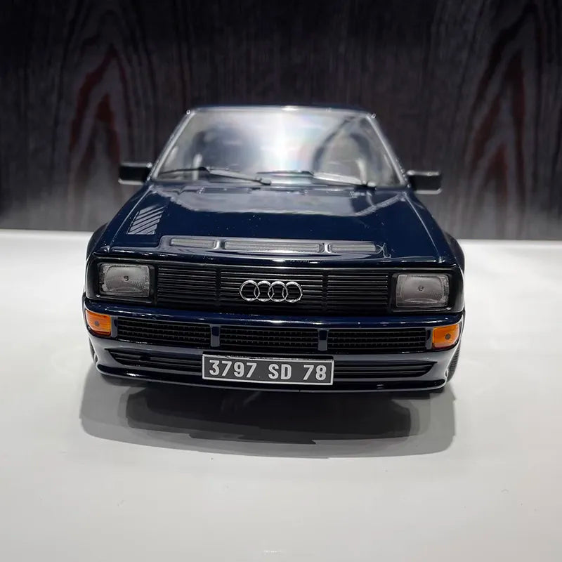 [Norev] 1:18 Audi 1985 Sport Quattro Blue Model Car Resin