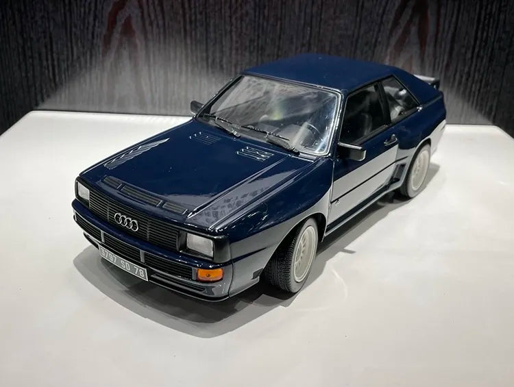 [Norev] 1:18 Audi 1985 Sport Quattro Blue Model Car Resin