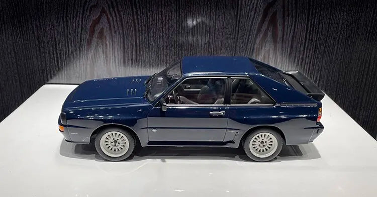 [Norev] 1:18 Audi 1985 Sport Quattro Blue Model Car Resin