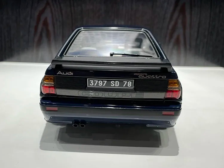 [Norev] 1:18 Audi 1985 Sport Quattro Blue Model Car Resin