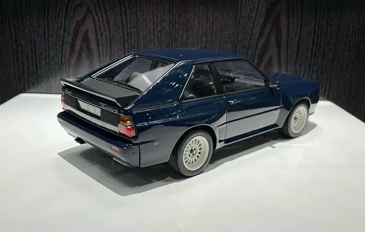 [Norev] 1:18 Audi 1985 Sport Quattro Blue Model Car Resin