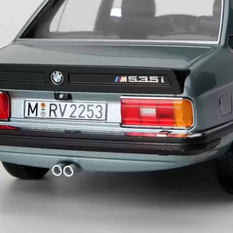 [Norev] 1:18 BMW 1980 E12 M535i Blue Model Car Resin