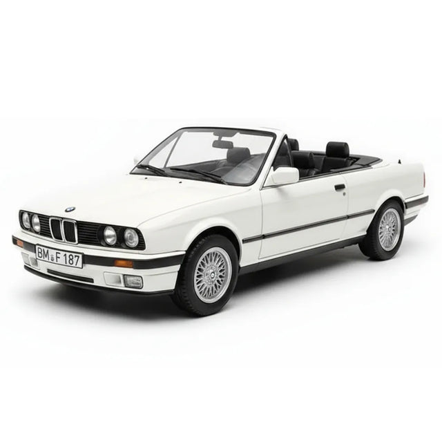 [Norev] 1:18 BMW 1991 E30 325i Cabriolet wit modelauto Hars