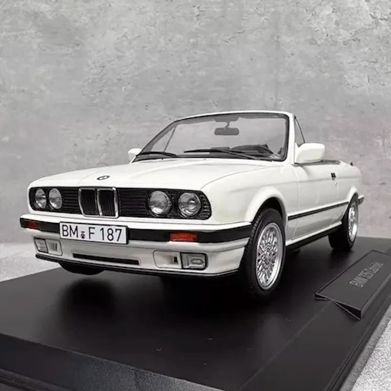 [Norev] 1:18 BMW 1991 E30 325i Cabriolet White Model Car Resin