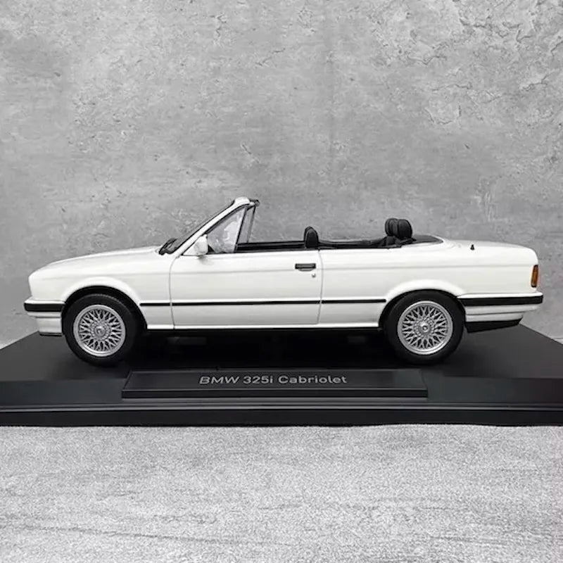 [Norev] 1:18 BMW 1991 E30 325i Cabriolet wit modelauto Hars