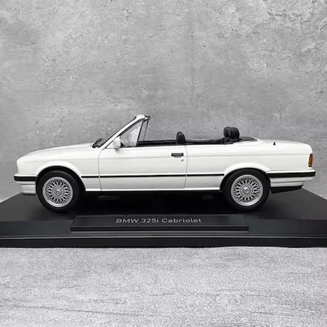 [Norev] 1:18 BMW 1991 E30 325i Cabriolet White Model Car Resin