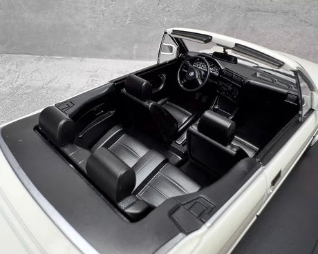 [Norev] 1:18 BMW 1991 E30 325i Cabriolet White Model Car Resin