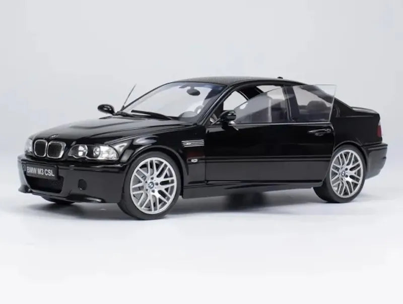 [Norev] 1:18 BMW 2003 E46 M3 CSL Black Model Car Die-Cast