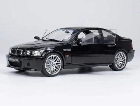 [Norev] 1:18 BMW 2003 E46 M3 CSL Black Model Car Die-Cast