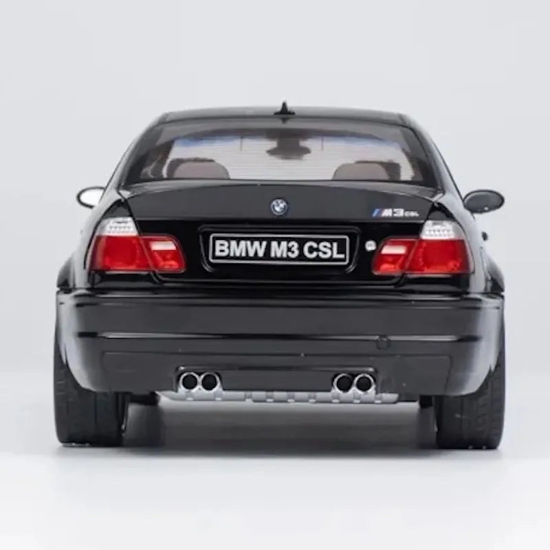 [Norev] 1:18 BMW 2003 E46 M3 CSL Black Model Car Die-Cast