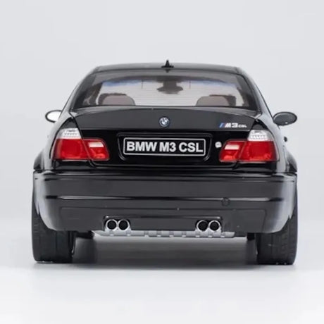 [Norev] 1:18 BMW 2003 E46 M3 CSL Black Model Car Die-Cast
