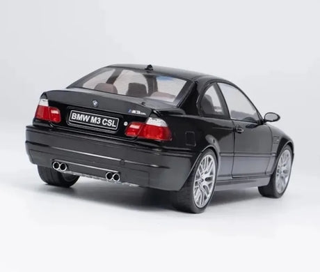 [Norev] 1:18 BMW 2003 E46 M3 CSL Black Model Car Die-Cast