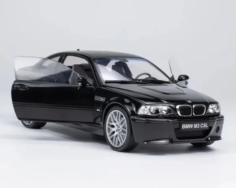 [Norev] 1:18 BMW 2003 E46 M3 CSL Black Model Car Die-Cast