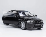[Norev] 1:18 BMW 2003 E46 M3 CSL Black Model Car Die-Cast