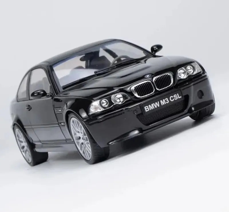 [Norev] 1:18 BMW 2003 E46 M3 CSL Black Model Car Die-Cast