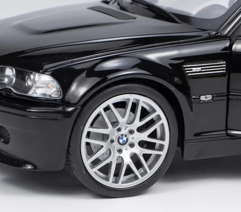 [Norev] 1:18 BMW 2003 E46 M3 CSL Black Model Car Die-Cast