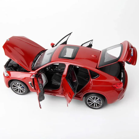 [Norev] 1:18 BMW 2015 F16 X6M Red Model Car Die-Cast