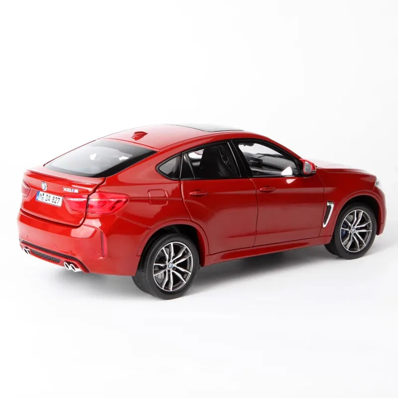 [Norev] 1:18 BMW 2015 F16 X6M Red Model Car Die-Cast