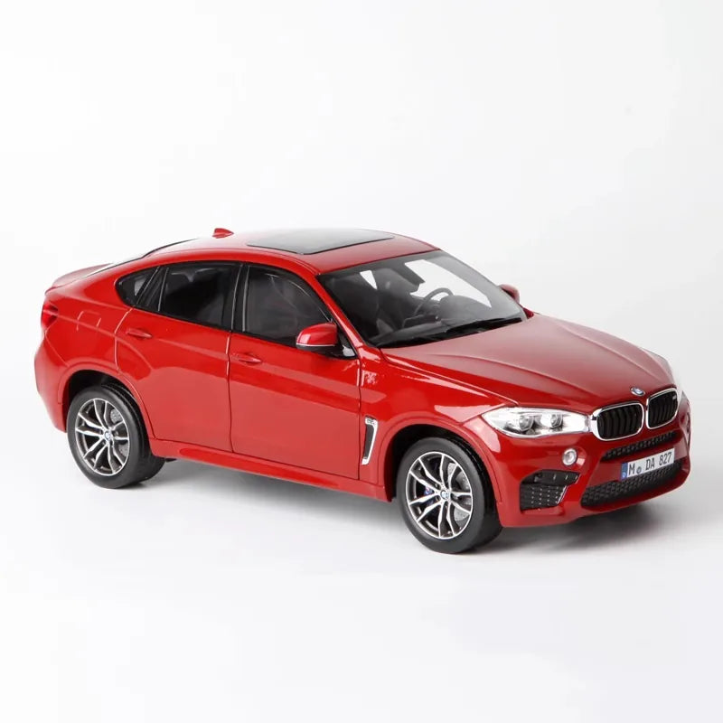 [Norev] 1:18 BMW 2015 F16 X6M Red Model Car Die-Cast