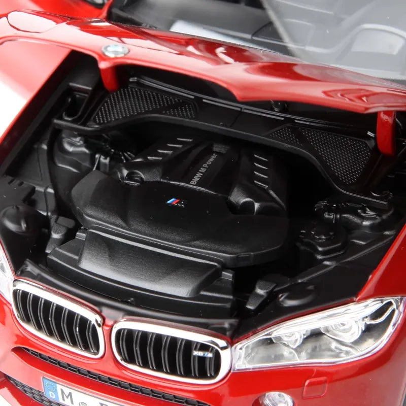 [Norev] 1:18 BMW 2015 F16 X6M Red Model Car Die-Cast