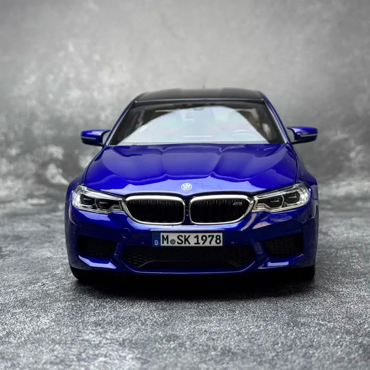 [Norev] 1:18 BMW 2018 F90 M5 Blue Model Car Die-Cast