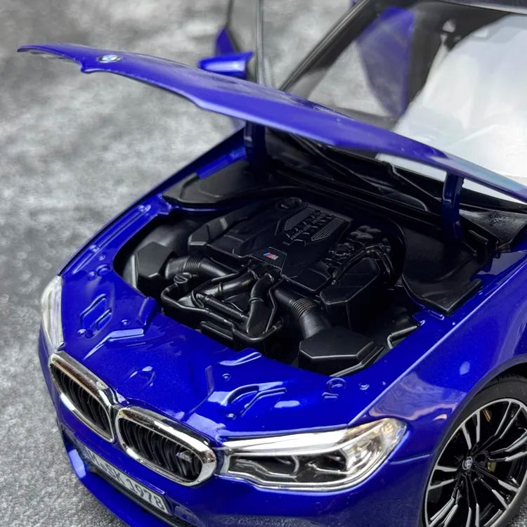 [Norev] 1:18 BMW 2018 F90 M5 Blue Model Car Die-Cast