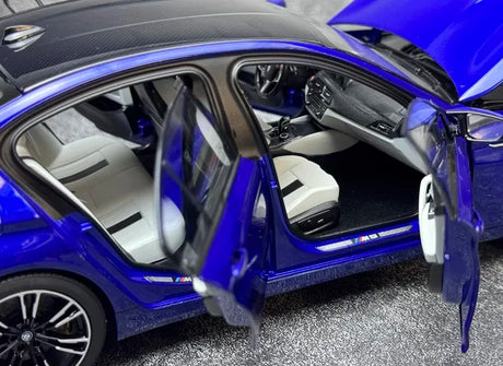 [Norev] 1:18 BMW 2018 F90 M5 Blue Model Car Die-Cast