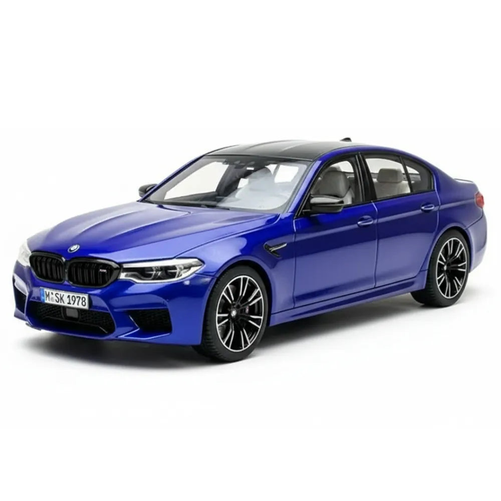 [Norev] 1:18 BMW 2018 F90 M5 Blue Model Car Die-Cast