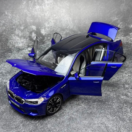 [Norev] 1:18 BMW 2018 F90 M5 Blue Model Car Die-Cast