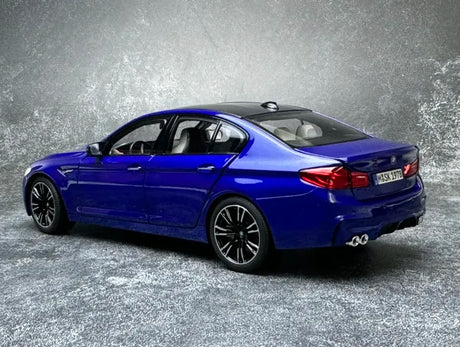 [Norev] 1:18 BMW 2018 F90 M5 Blue Model Car Die-Cast