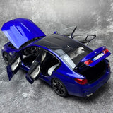 [Norev] 1:18 BMW 2018 F90 M5 Blue Model Car Die-Cast
