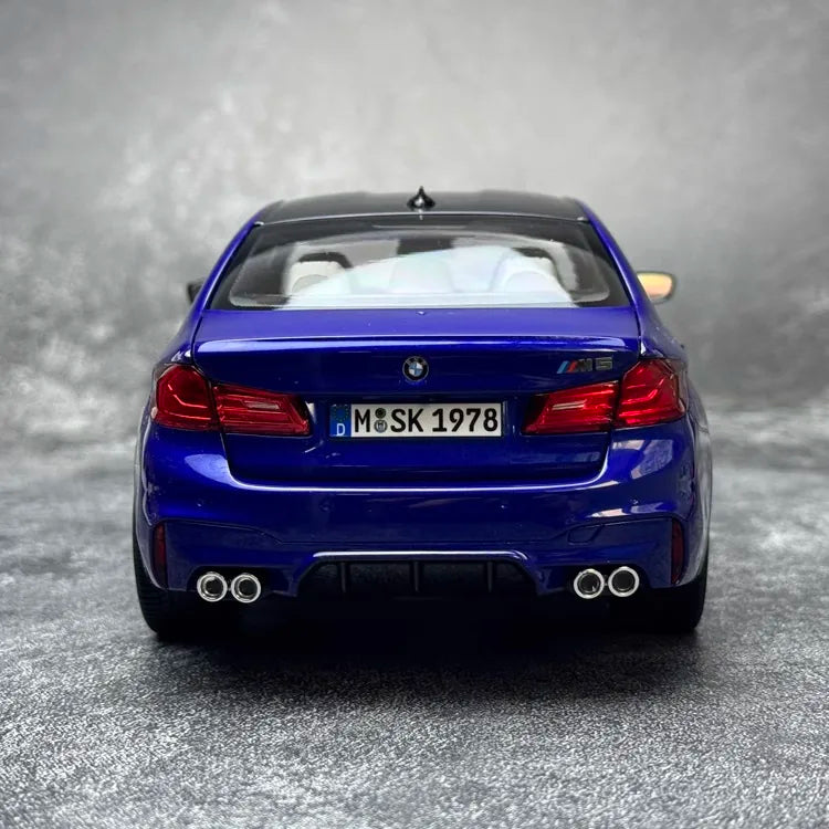 [Norev] 1:18 BMW 2018 F90 M5 Blue Model Car Die-Cast