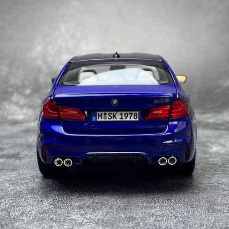 [Norev] 1:18 BMW 2018 F90 M5 Blue Model Car Die-Cast