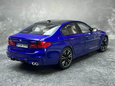 [Norev] 1:18 BMW 2018 F90 M5 Blue Model Car Die-Cast