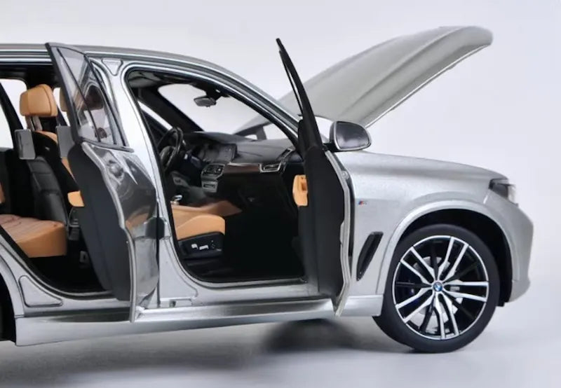 [Norev] 1:18 BMW 2019 G05 X5 argent voiture miniature Die-Cast