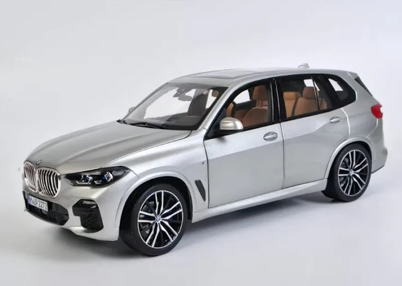 [Norev] 1:18 BMW 2019 G05 X5 argent voiture miniature Die-Cast