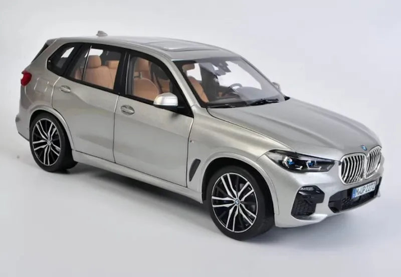 [Norev] 1:18 BMW 2019 G05 X5 argent voiture miniature Die-Cast