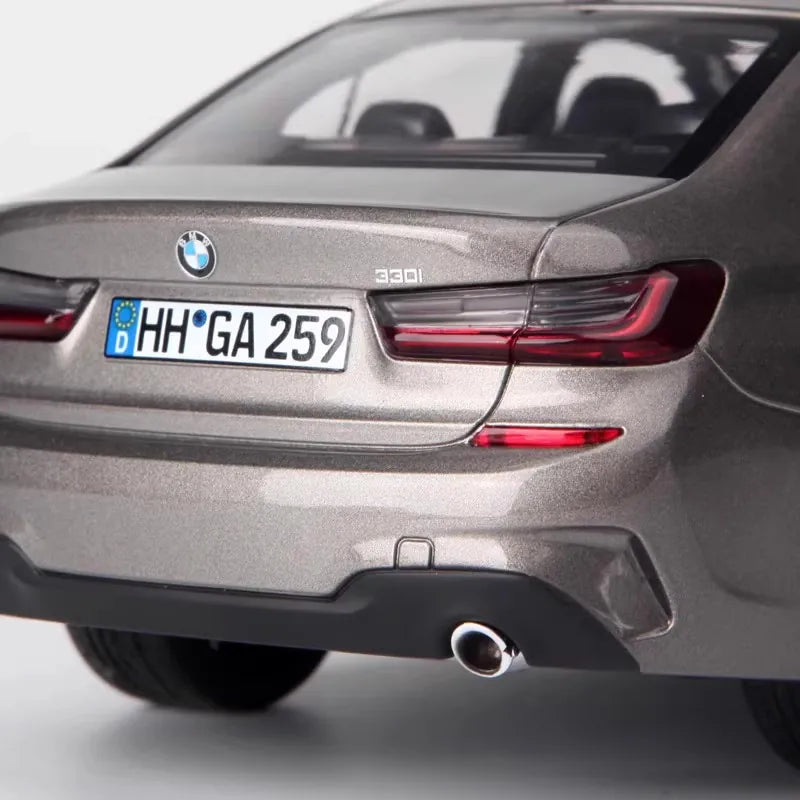 [Norev] 1:18 BMW 2019 G20 330i M Sport gris voiture miniature Die-Cast
