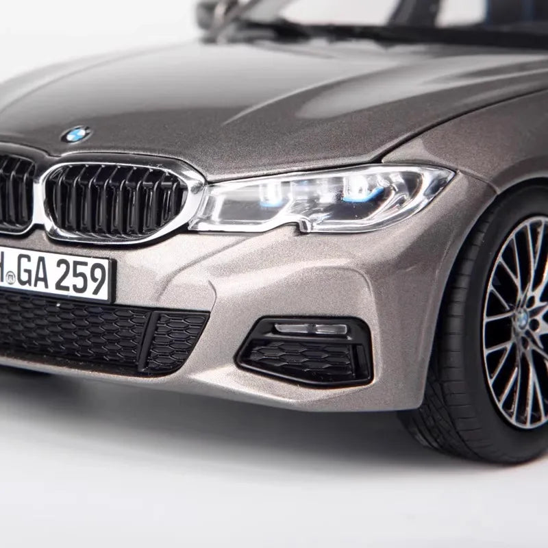 [Norev] 1:18 BMW 2019 G20 330i M Sport gris voiture miniature Die-Cast