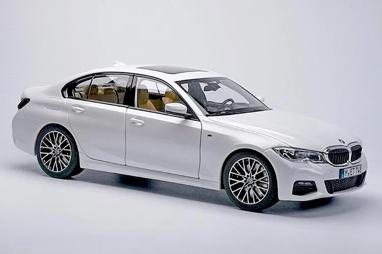 [Norev] 1:18 BMW 2019 G20 330i M sportiva bianco modellino di auto Die-Cast