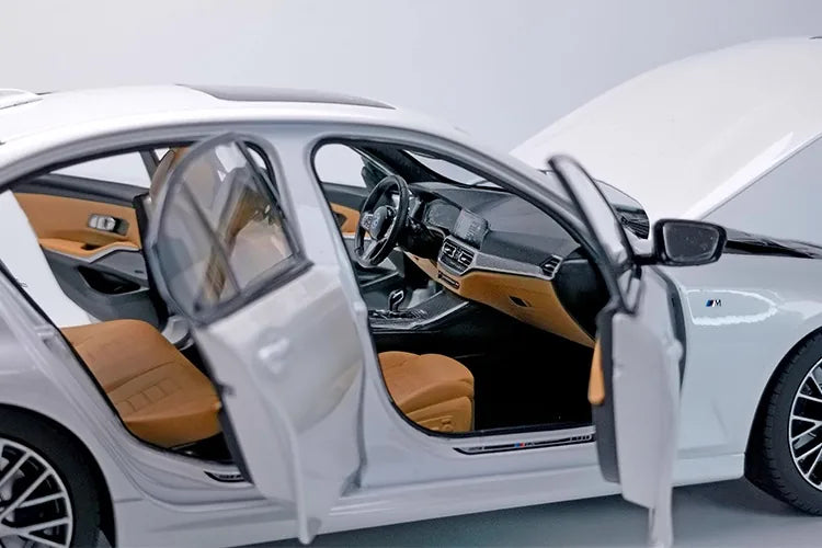 [Norev] 1:18 BMW 2019 G20 330i M Sport White Model Car Die-Cast
