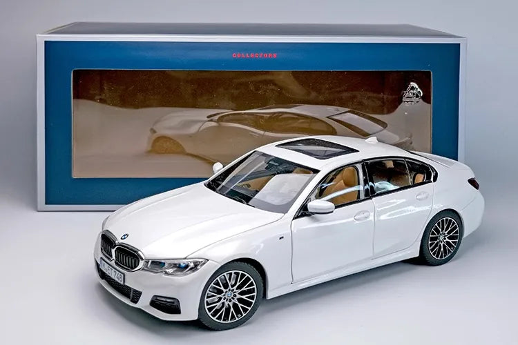 [Norev] 1:18 BMW 2019 G20 330i M sportiva bianco modellino di auto Die-Cast