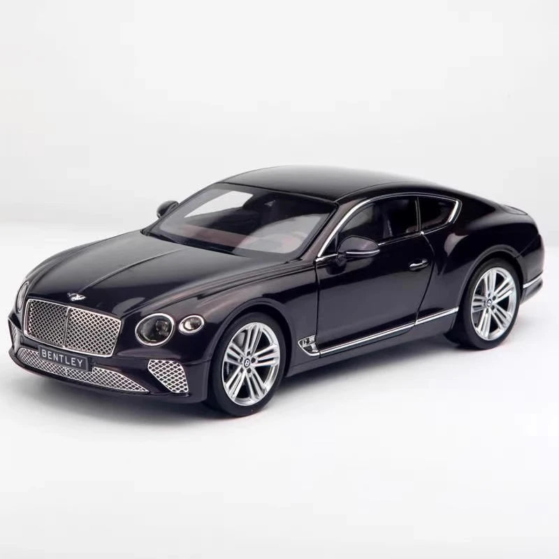 [Norev] 1:18 Bentley 2019 Continental GT viola modellino di auto Die-Cast
