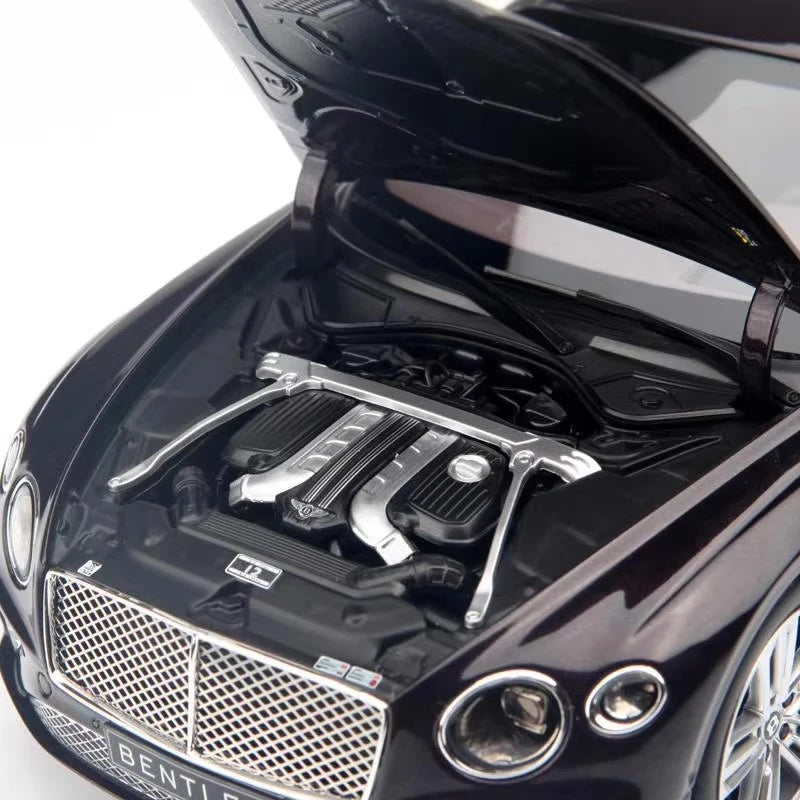 [Norev] 1:18 Bentley 2019 Continental GT viola modellino di auto Die-Cast