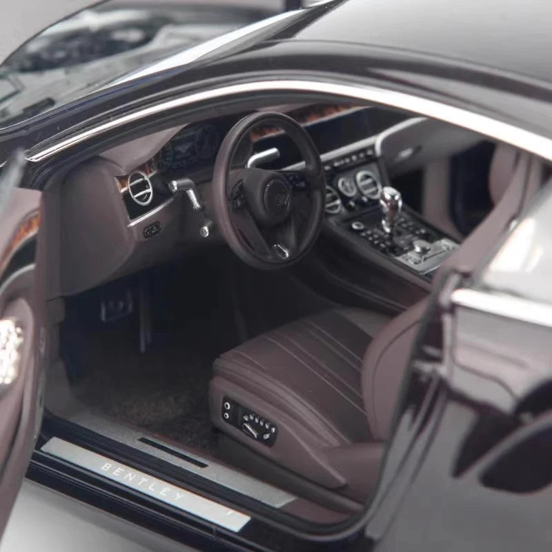 [Norev] 1:18 Bentley 2019 Continental GT viola modellino di auto Die-Cast