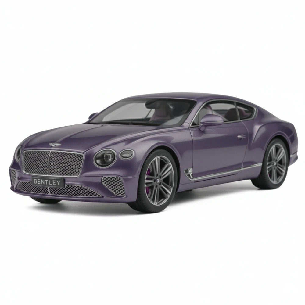 [Norev] 1:18 Bentley 2019 Continental GT viola modellino di auto Die-Cast