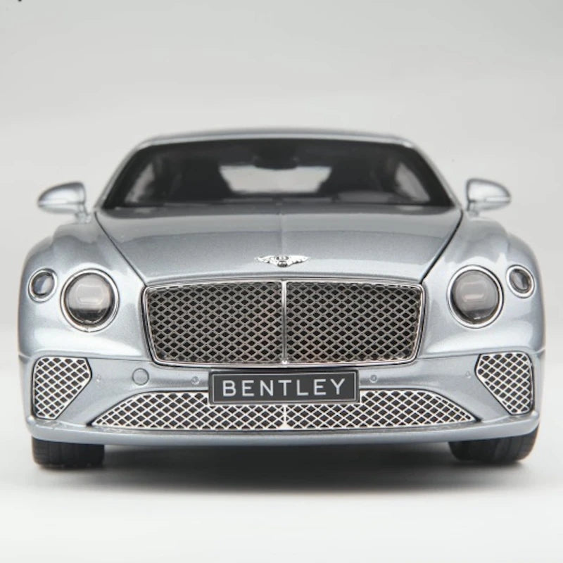 [Norev] 1:18 Bentley 2019 Continental GT argento modellino di auto Die-Cast