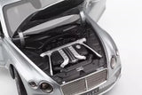 [Norev] 1:18 Bentley 2019 Continental GT Silver Model Car Die-Cast